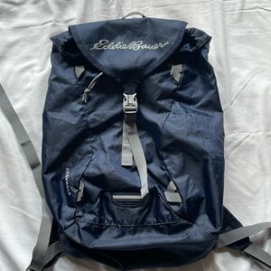 Eddie Bauer Stowaway Packable 20L Backpack, Lightweight, Uni-sex, Navy Blue